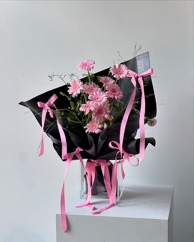 발레 코어 꽃다발